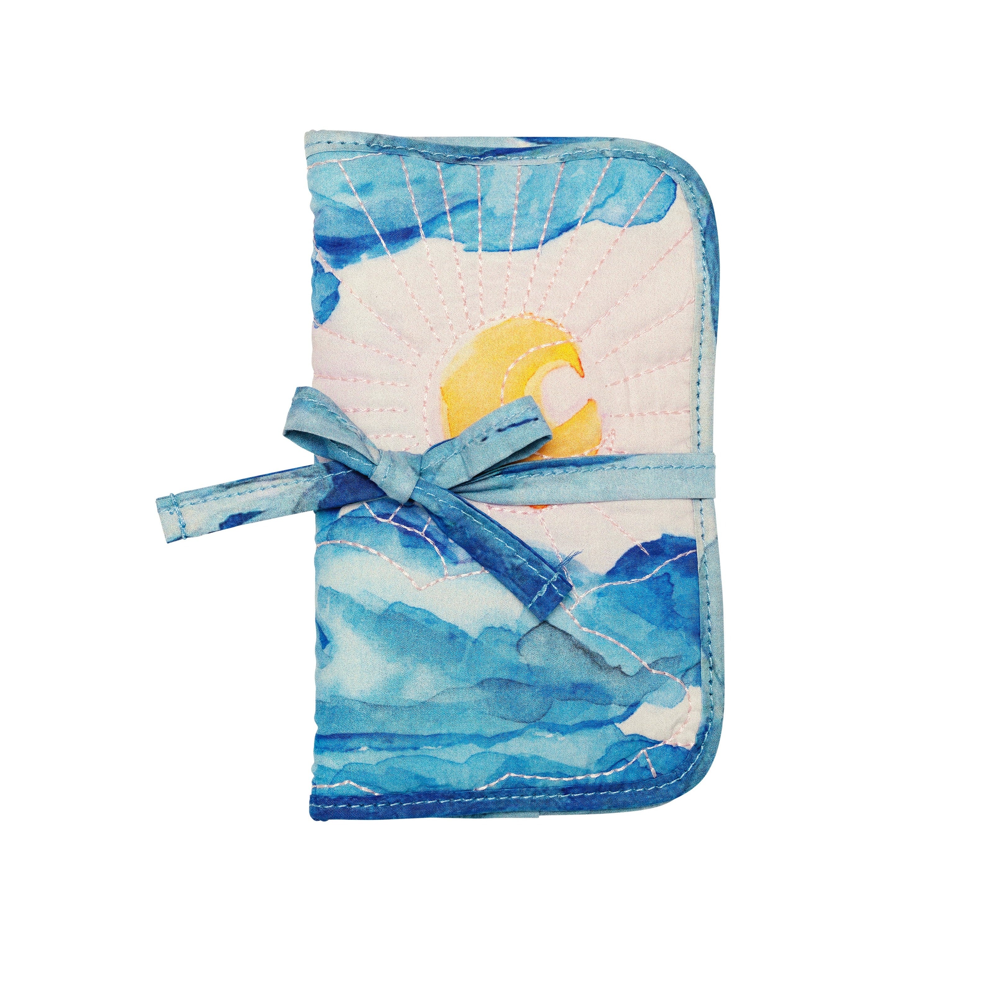 Moonshine Rose smykke clutch - blå